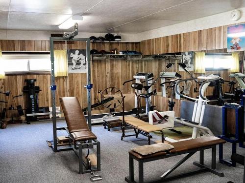 4158 Princeton Summerland Road, Princeton, BC - Indoor Photo Showing Gym Room
