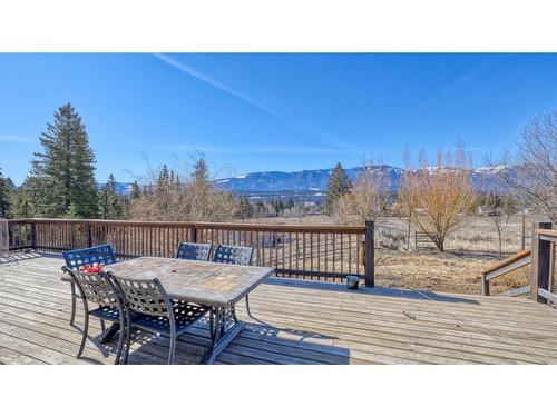 4773 The Dell Road, Windermere, BC - Outdoor With Deck Patio Veranda