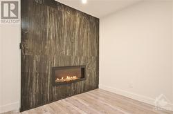 LOWER LEVEL FIREPLACE - 