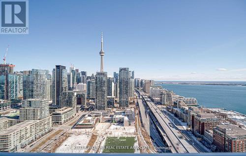 4205 - 75 Queens Wharf Road, Toronto, ON - Outdoor With Body Of Water With View