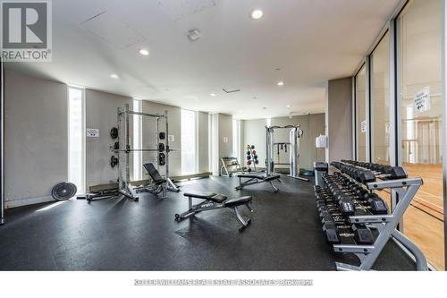 4205 - 75 Queens Wharf Road, Toronto, ON - Indoor Photo Showing Gym Room