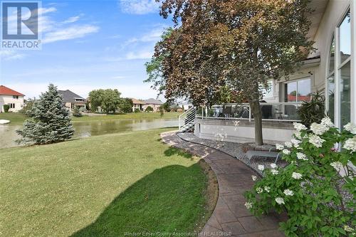 4572 Lake Grande Court, Windsor, ON - Outdoor With Body Of Water