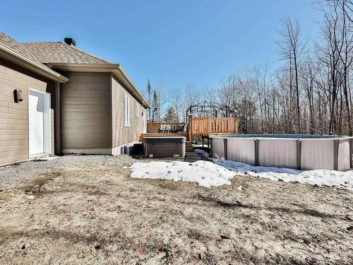Cour - 2100 Rue Des Bernaches, Sainte-Julienne, QC - Outdoor With Above Ground Pool