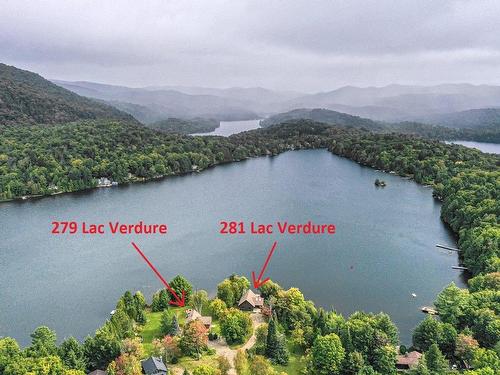 Photo aÃ©rienne - 281 Ch. Du Lac-Verdure N., Montcalm, QC - Outdoor With Body Of Water With View