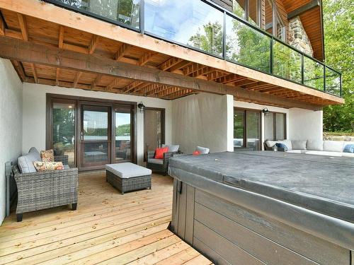 Terrasse - 281 Ch. Du Lac-Verdure N., Montcalm, QC - Outdoor With Deck Patio Veranda With Exterior