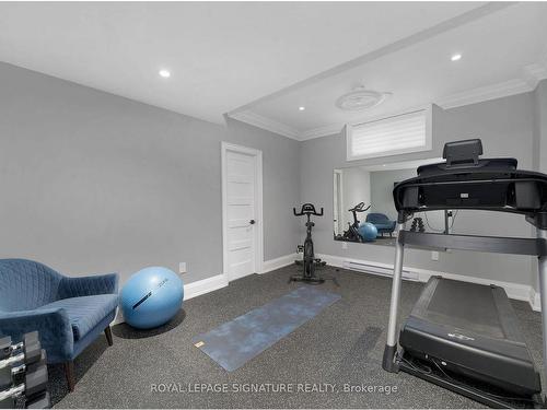 69 Miles St, Milton, ON - Indoor Photo Showing Gym Room