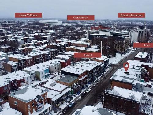 Aerial photo - 1234  - 1238 1Re Avenue, Québec (La Cité-Limoilou), QC - Outdoor With View