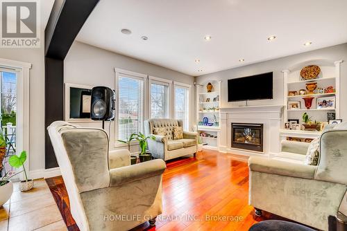 78 Joanne Crt, Leamington, ON - Indoor Photo Showing Living Room With Fireplace