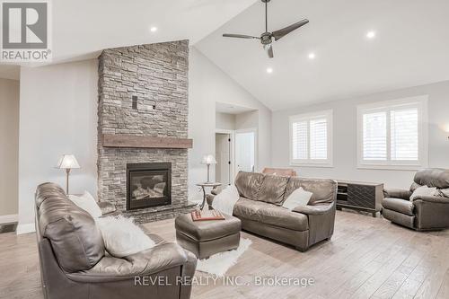 140 Centre Rd, Madoc, ON - Indoor Photo Showing Living Room With Fireplace