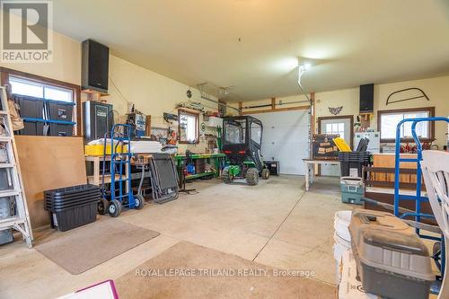 22410 Mcarthur Rd, Southwest Middlesex, ON - Indoor Photo Showing Garage