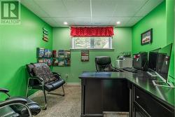 office space in lower level. - 