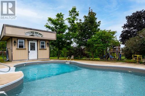 18737 Shaws Creek Road, Caledon, ON - Outdoor With In Ground Pool With Backyard