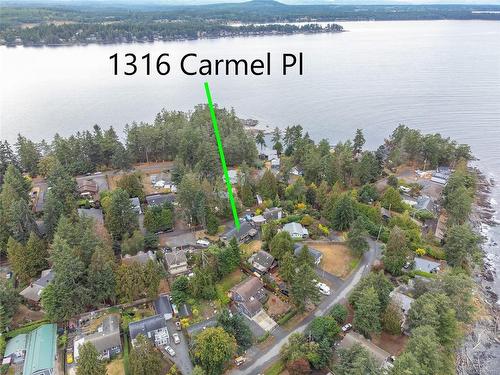 1316 Carmel Pl, Nanoose Bay, BC - Outdoor With Body Of Water With View