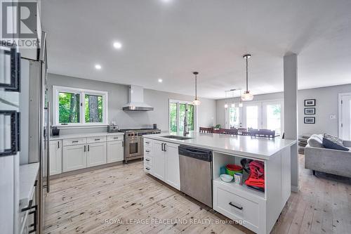 317 Riverside Dr, Kawartha Lakes, ON - Indoor Photo Showing Kitchen With Upgraded Kitchen