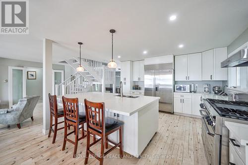 317 Riverside Drive, Kawartha Lakes, ON - Indoor Photo Showing Kitchen With Upgraded Kitchen