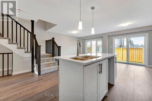 80 Harrison Drive, Cambridge, ON - Indoor Photo Showing Kitchen With Double Sink