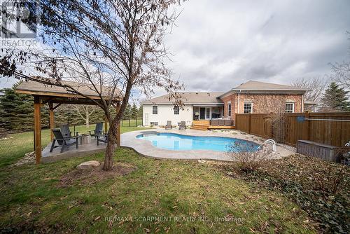 443 Bishopsgate Rd N, Brant, ON - Outdoor With In Ground Pool With Backyard