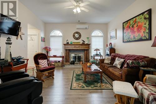 20 Harbour Drive, Brigus, NL - Indoor Photo Showing Living Room With Fireplace