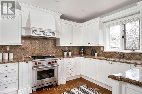 350 Longmore St, Toronto, ON - Indoor Photo Showing Kitchen With Double Sink