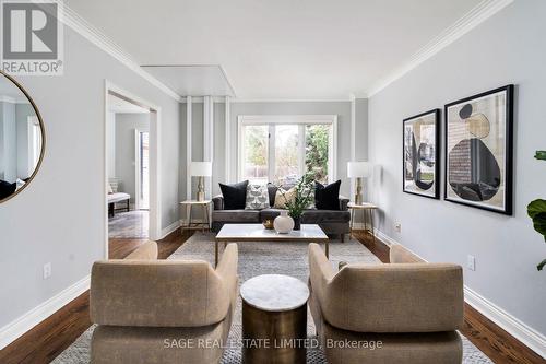 350 Longmore St, Toronto, ON - Indoor Photo Showing Living Room