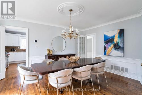 350 Longmore St, Toronto, ON - Indoor Photo Showing Dining Room