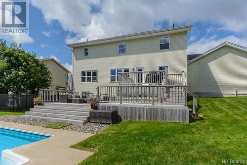 6 Wiltshire Drive, Quispamsis, NB - Outdoor With In Ground Pool With Deck Patio Veranda