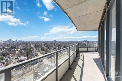 485 Richmond Road Unit#2106, Ottawa, ON - Outdoor With Balcony With View With Exterior