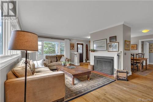 88 Appleby Drive, Rothesay, NB - Indoor Photo Showing Living Room With Fireplace