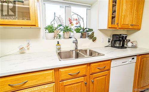 17 Hubbard Street, Burton, NB - Indoor Photo Showing Kitchen With Double Sink
