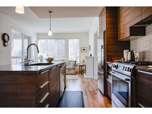 305 - 710 Vernon Street, Nelson, BC - Indoor Photo Showing Kitchen With Upgraded Kitchen