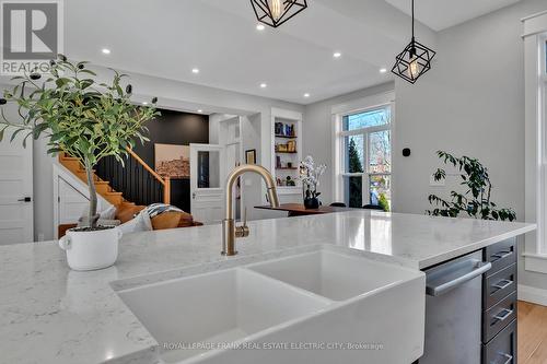 395 Walton Street, Peterborough, ON - Indoor Photo Showing Kitchen With Double Sink