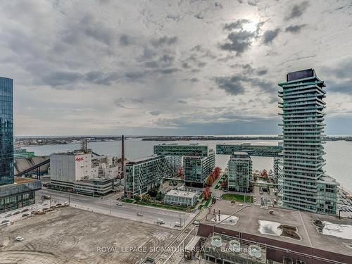 2011-28 Freeland St, Toronto, ON - Outdoor With Body Of Water With Balcony With View