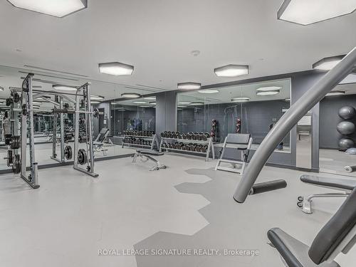 2011-28 Freeland St, Toronto, ON - Indoor Photo Showing Gym Room