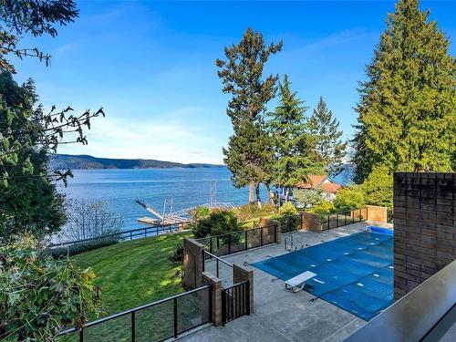 1032 Lands End Rd, North Saanich, BC - Outdoor With Body Of Water With View