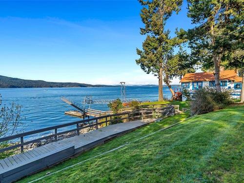 1032 Lands End Rd, North Saanich, BC - Outdoor With Body Of Water With View