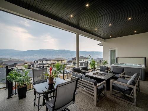 3636 Sillaro Drive, Kamloops, BC - Outdoor With Deck Patio Veranda With View With Exterior