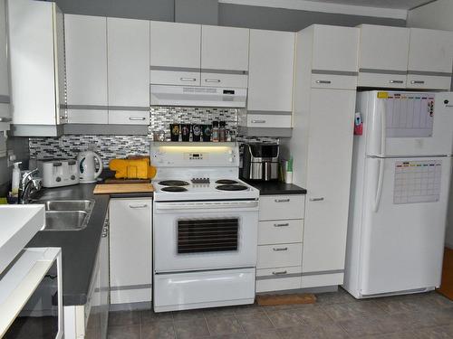 Logement - 2085  - 2095 Rue Huguette, Drummondville, QC - Indoor Photo Showing Kitchen With Double Sink