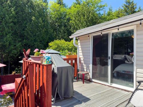 27-9589 Chancellor Hts, Port Hardy, BC - Outdoor With Deck Patio Veranda With Exterior