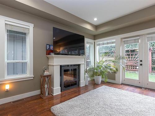 1217 Clearwater Pl, Langford, BC - Indoor Photo Showing Other Room With Fireplace