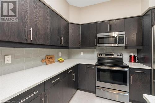146 Downey Road Unit# 30, Guelph, ON - Indoor Photo Showing Kitchen With Stainless Steel Kitchen