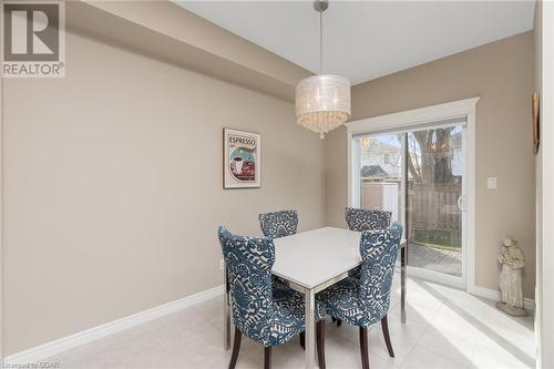 146 Downey Road Unit# 30, Guelph, ON - Indoor Photo Showing Dining Room