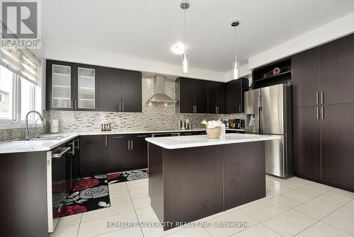 55 Cheevers Rd, Brantford, ON - Indoor Photo Showing Kitchen With Upgraded Kitchen