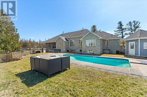 109 Sills Rd, Belleville, ON - Outdoor With In Ground Pool With Backyard