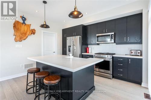 117 Hibiscus Lane, Hamilton, ON - Indoor Photo Showing Kitchen With Upgraded Kitchen