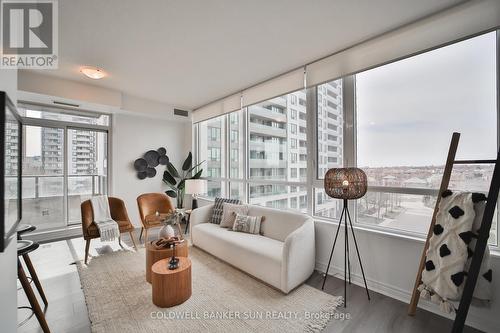 #506 - 339 Rathburn Road W, Mississauga, ON - Indoor Photo Showing Living Room