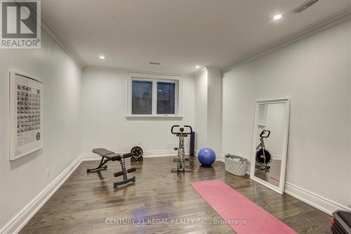 2086 Autumn Breeze Drive S, Mississauga, ON - Indoor Photo Showing Gym Room