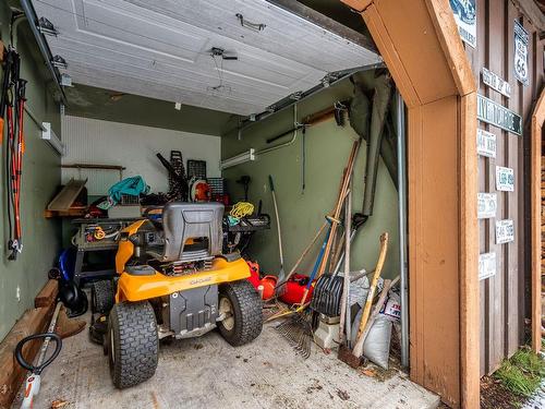 Shed - 4514 Ch. Des Ostryers, Amherst, QC - Indoor Photo Showing Garage