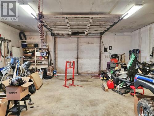 Beechy Acreage, Beechy, SK - Indoor Photo Showing Garage