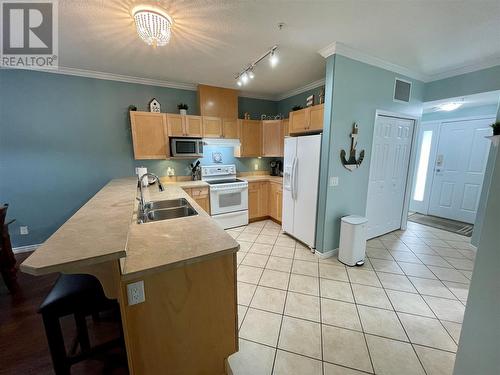 1118 Riverside Avenue Unit# A204, Sicamous, BC - Indoor Photo Showing Kitchen With Double Sink