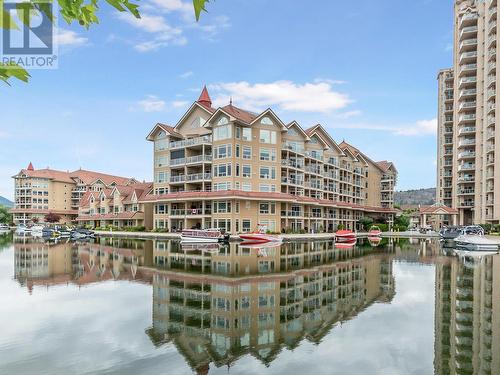 1088 Sunset Drive Unit# 442, Kelowna, BC - Outdoor With Body Of Water With Facade